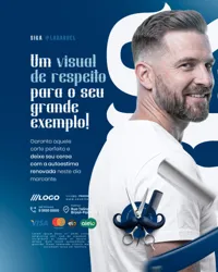 Barbearia Dia dos Pais Social Media PSD Editável
