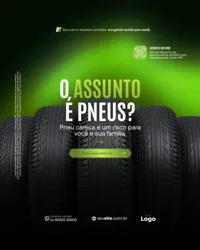 Borracharia Social Media Figma Editável