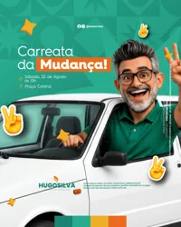 Carrossel Campanha Eleitoral Política Eleição Social Media Figma Editável