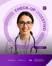 Clínica Médica Gastro Social Media FIGMA Editável
