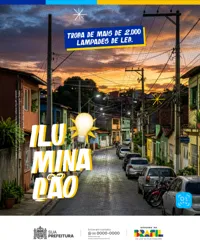 Iluminação Prefeitura Municipal Social Media Figma Editável