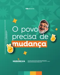 Campanha Eleitoral Política Eleição Social Media Figma Editável
