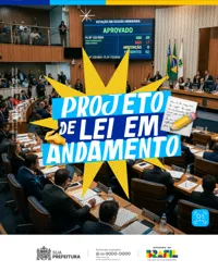 Projeto de Lei Prefeitura Municipal Social Media Figma Editável