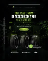 Borracharia Social Media Figma Editável