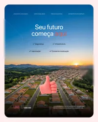 Seu Futuro Começa Aqui Social Media Loteamento Figma Editável
