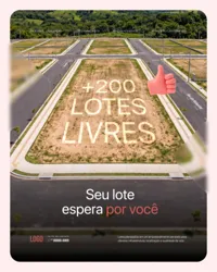 Lotes Livres Social Media Loteamento Figma Editável