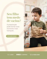 Social Media Clínica Pediatria Social Media PSD Editável