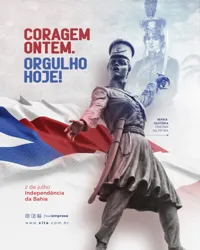 Dia da Independência da Bahia 02 de Julho Social Media PSD Editável