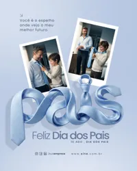 Feliz Dia Dos Pais Social Media PSD Editavel