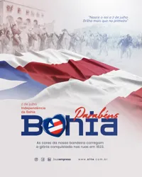 Dia da Independência da Bahia 02 de Julho Social Media PSD Editável