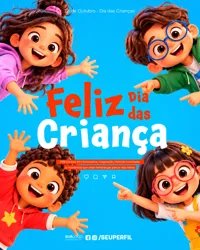 Feliz Dia Das Crianças 12 De Outubro Feed Social Media Psd Editável