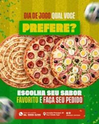 Social Media Pizzaria PSD Editável