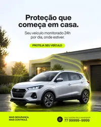 Social Media Proteção Veicular PSD Editável
