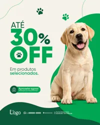 Social Media Pet Shop PSD Editável