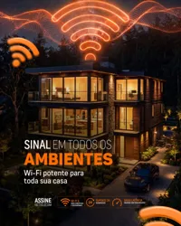 Social Media Provedor de Internet Feed PSD Editável