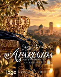 Dia de Nossa Senhora Aparecida 12 de Outubro Social Media PSD Editável