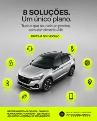 Social Media Proteção Veicular PSD Editável