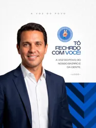 Campanha Eleitoral Política Eleição Social Media PSD Editável