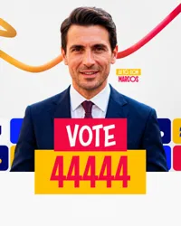 Campanha Eleitoral Política Eleição Social Media PSD Editável