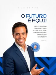 Campanha Eleitoral Política Eleição Social Media PSD Editável