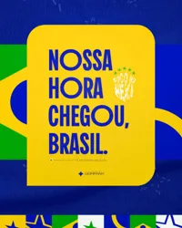 Copa do Mundo Futebol Rumo ao Hexa Brasil PSD Editável