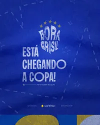 Copa do Mundo Futebol Rumo ao Hexa Brasil PSD Editável