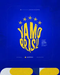 Copa do Mundo Futebol Rumo ao Hexa Brasil PSD Editável