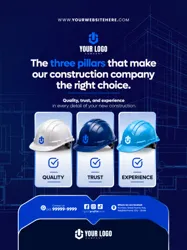 Construtora Social Media PSD Editável