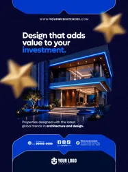 Construtora Social Media PSD Editável
