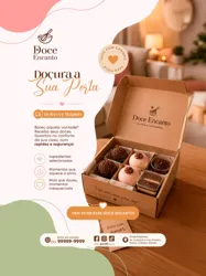 Doceria Confeitaria Social Media PSD Editável