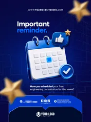 Construtora Social Media PSD Editável