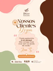 Doceria Confeitaria Social Media PSD Editável