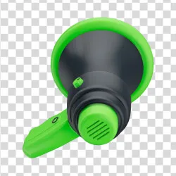 Elemento 3D Megafone Alto Falante PNG Transparente