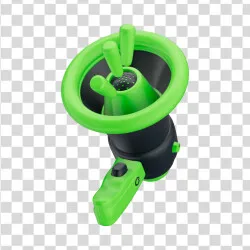 Elemento 3D Megafone Alto Falante PNG Transparente