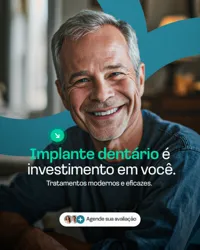 Odontologia Dentista Implante Dentário Social Meida PSD Editável