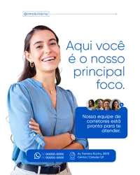 Imobiliária Social Media PSD Editável