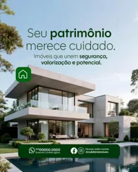 Imobiliária Social Media PSD Editável