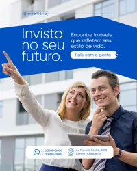 Imobiliária Social Media PSD Editável