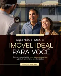 Corretora de Imóveis Social Media PSD Editável