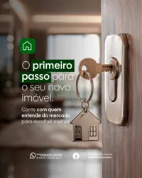 Imobiliária Social Media PSD Editável