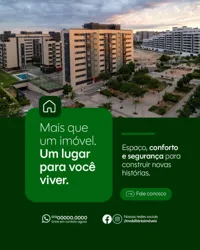 Imobiliária Social Media PSD Editável