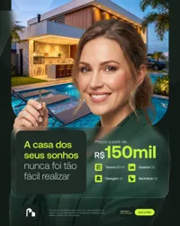 Imobiliária Social Media PSD Editável