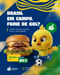 Copa Hamburgueria Social Media Figma Editável