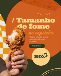 Frango Frito Restaurante Social Media Figma Editável