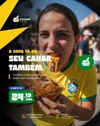 Copa Hamburgueria Social Media Figma Editável