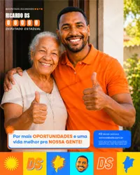 Campanha Eleição Política Deputado Estadual Social Media PSD Editável