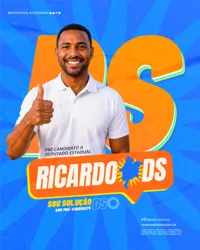 Campanha Eleição Política Deputado Estadual Social Media PSD Editável