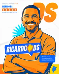 Campanha Eleição Política Deputado Estadual Social Media PSD Editável