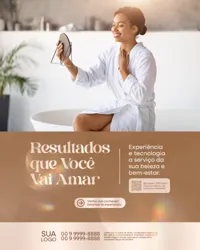 Social Media Estética PSD Editável