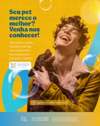 PetShop Social Media PSD Editável
